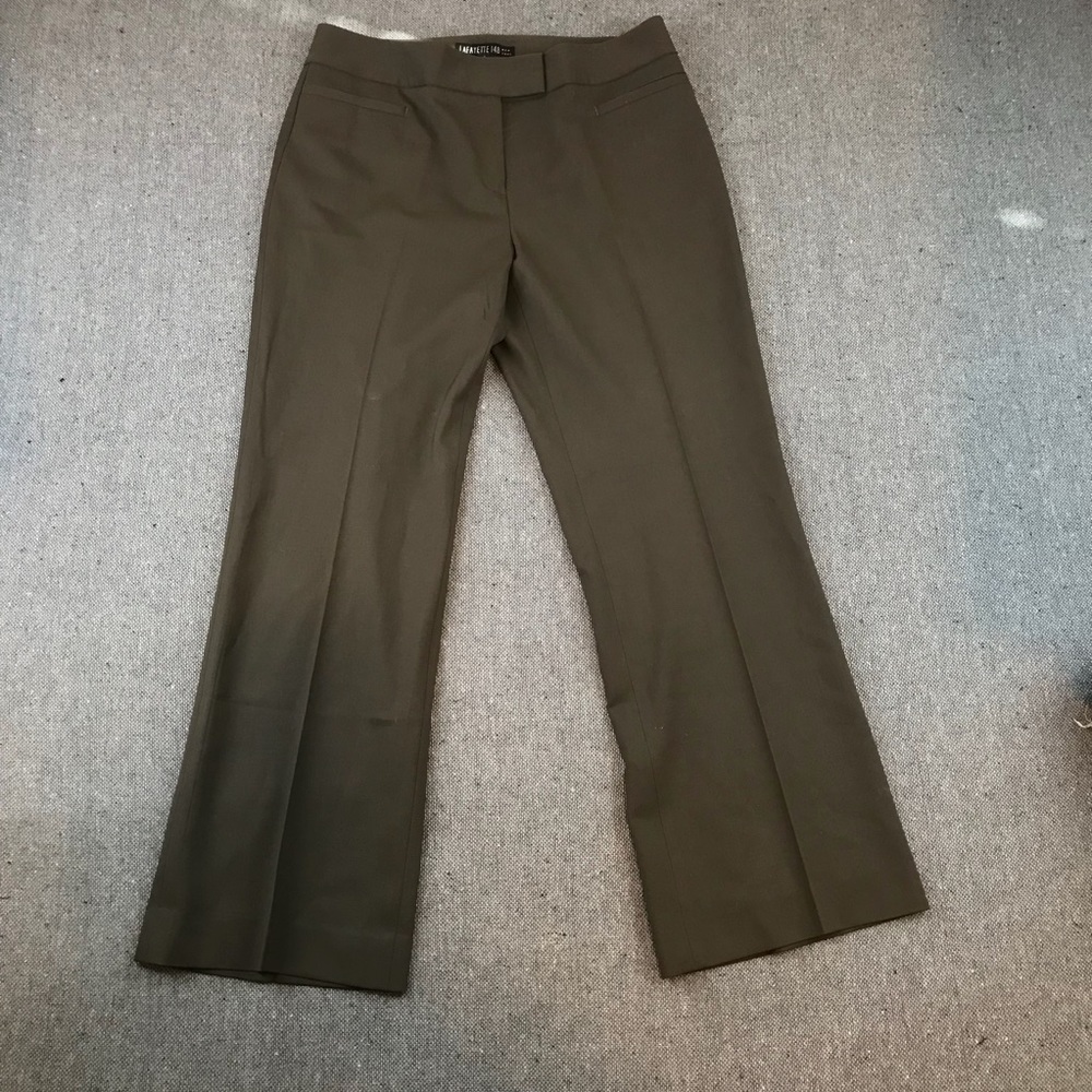 Lafayette 148 dark brown dress pants